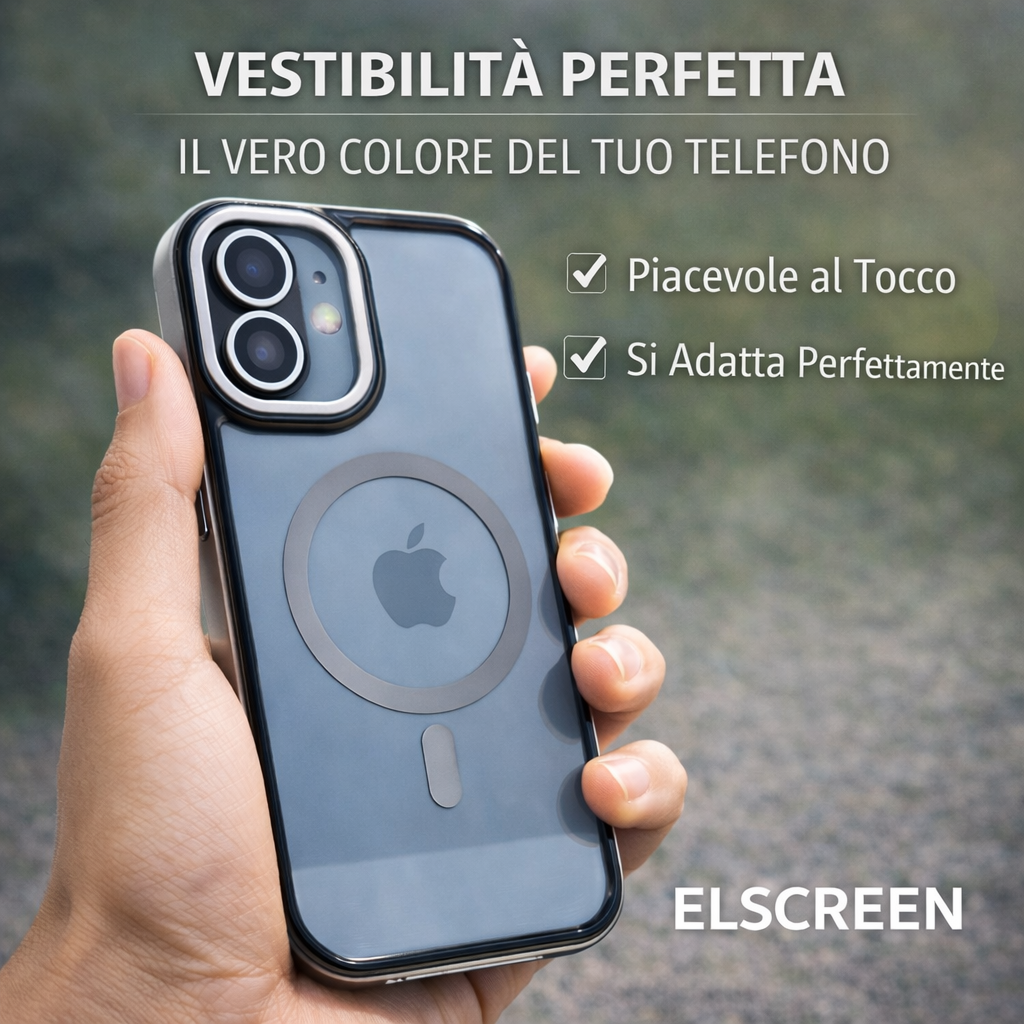 Cover Desil MagSafe Luxury Samsung - Argento