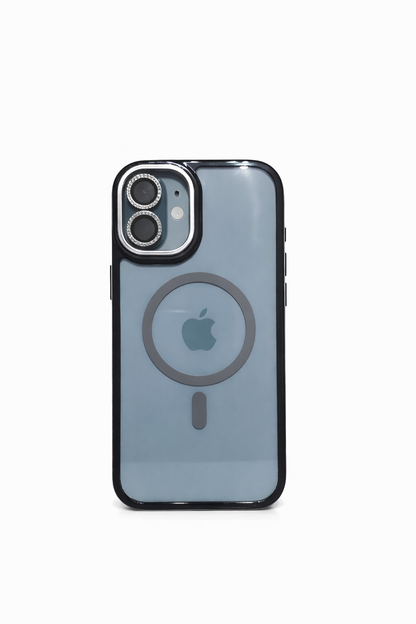 Cover Desil MagSafe Luxury Iphone - Argento