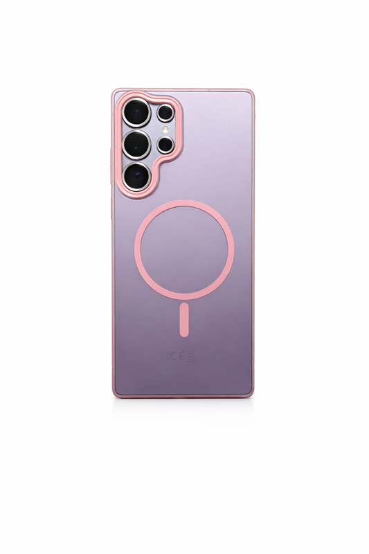 Desil Trasparent Samsung - Rosa