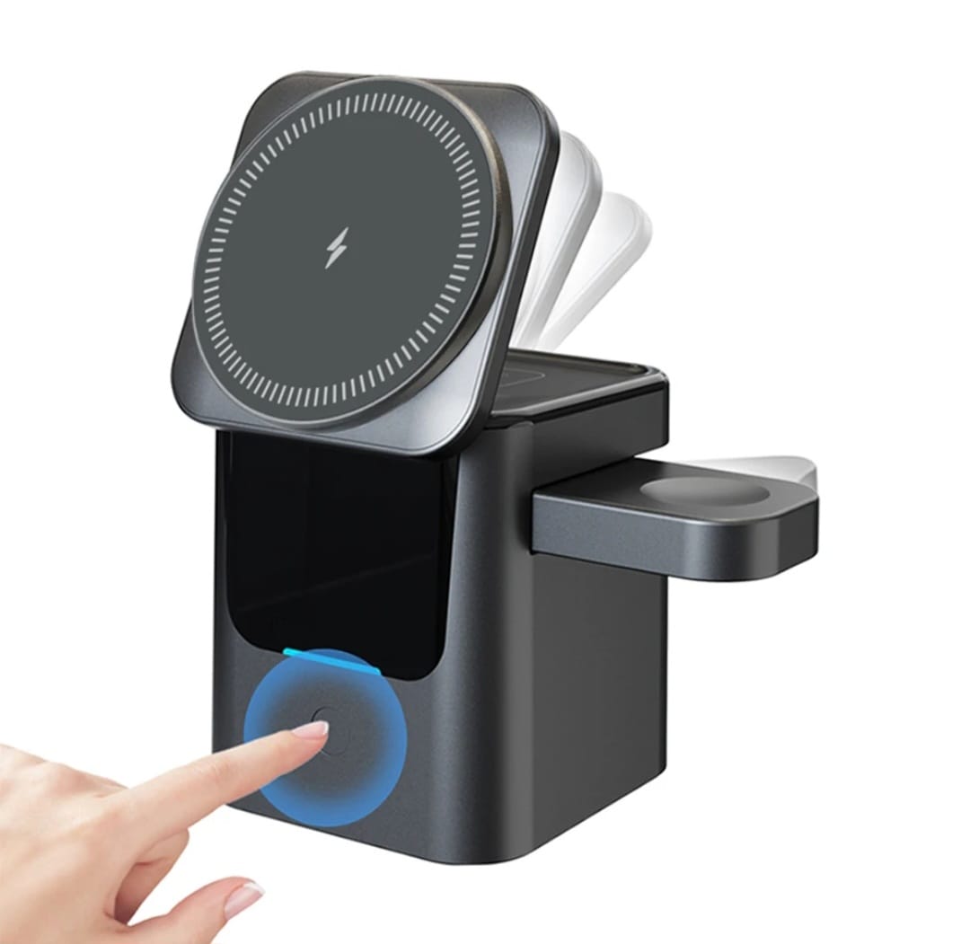 Caricatore Desil Wireless 3-in-1 Pieghevole 15W