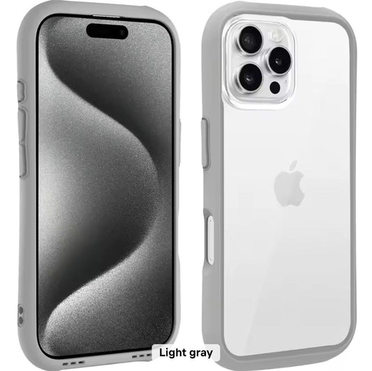 Desil bubble case per Iphone 16-16pro-16 pro max - Grigio