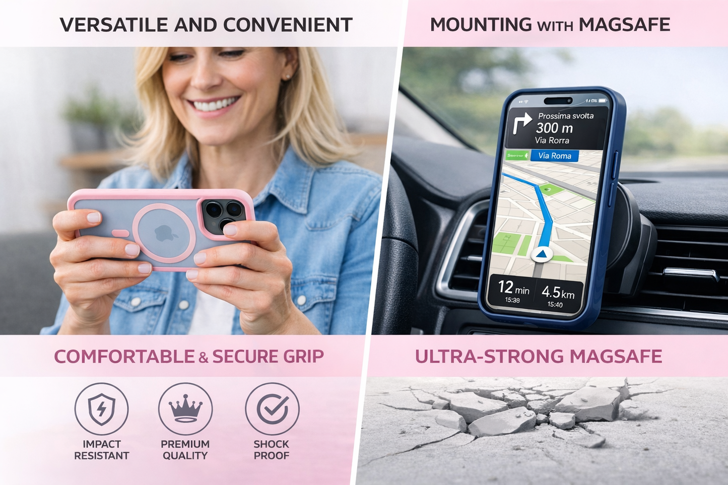 Desil Ultra Soft per Iphone  Blu